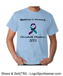 Elizabeth's Walk Shirt Design Zoom